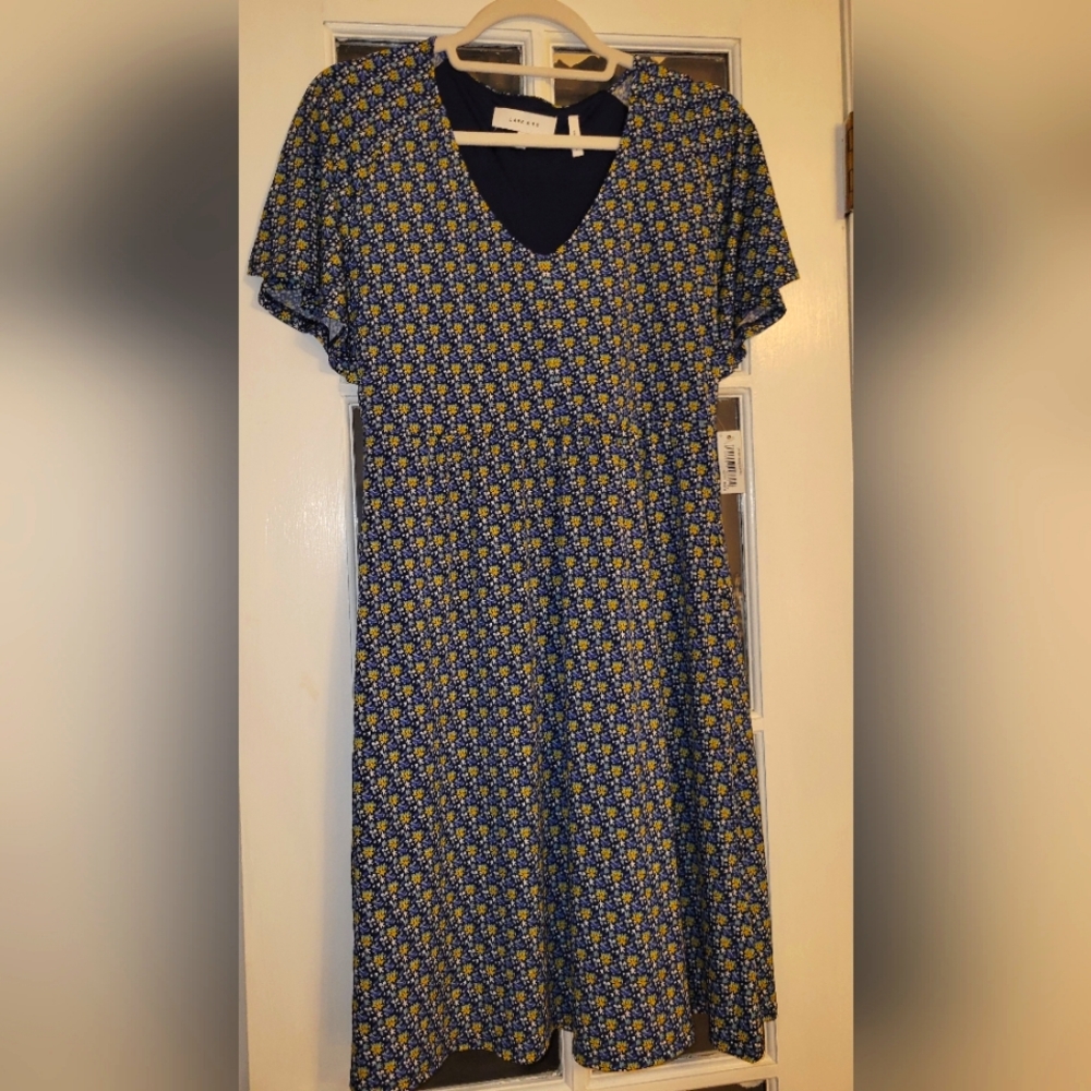 Lark & Ro sz 10 floral dress